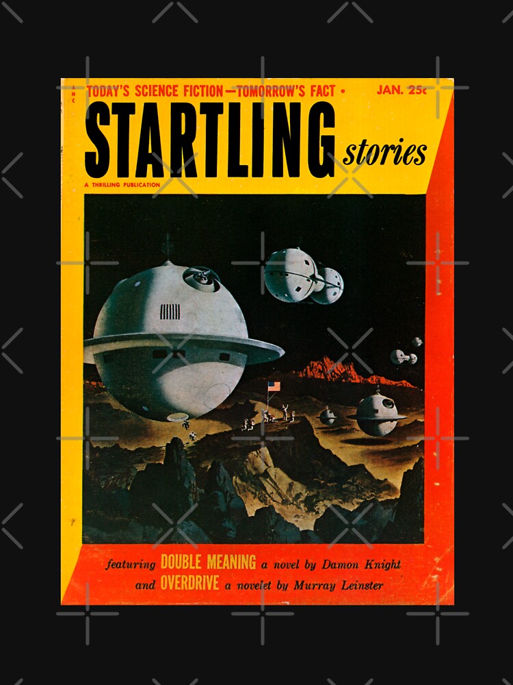 Startling Stories Sci-Fi Vintage Retro Cover Art Print 1953, 50s, by teammacau
