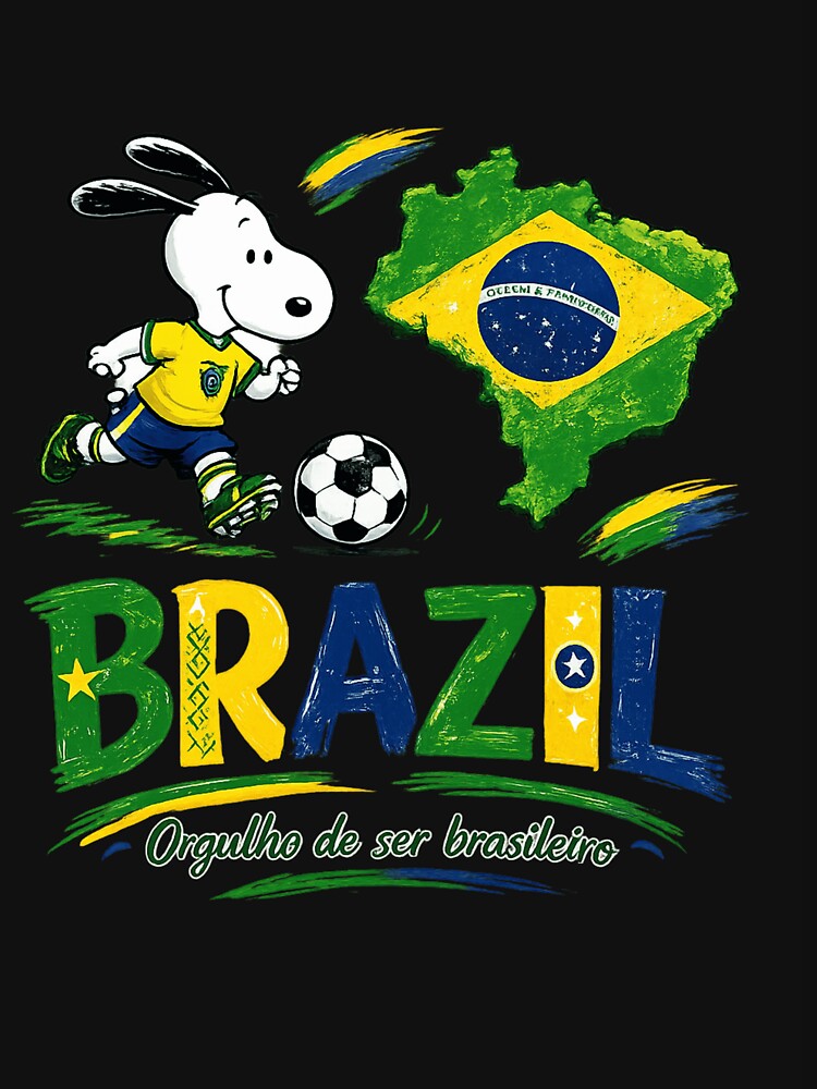 Brazil Soccer Dog - Orgulho de ser brasileiro Football Fan by AM*ART