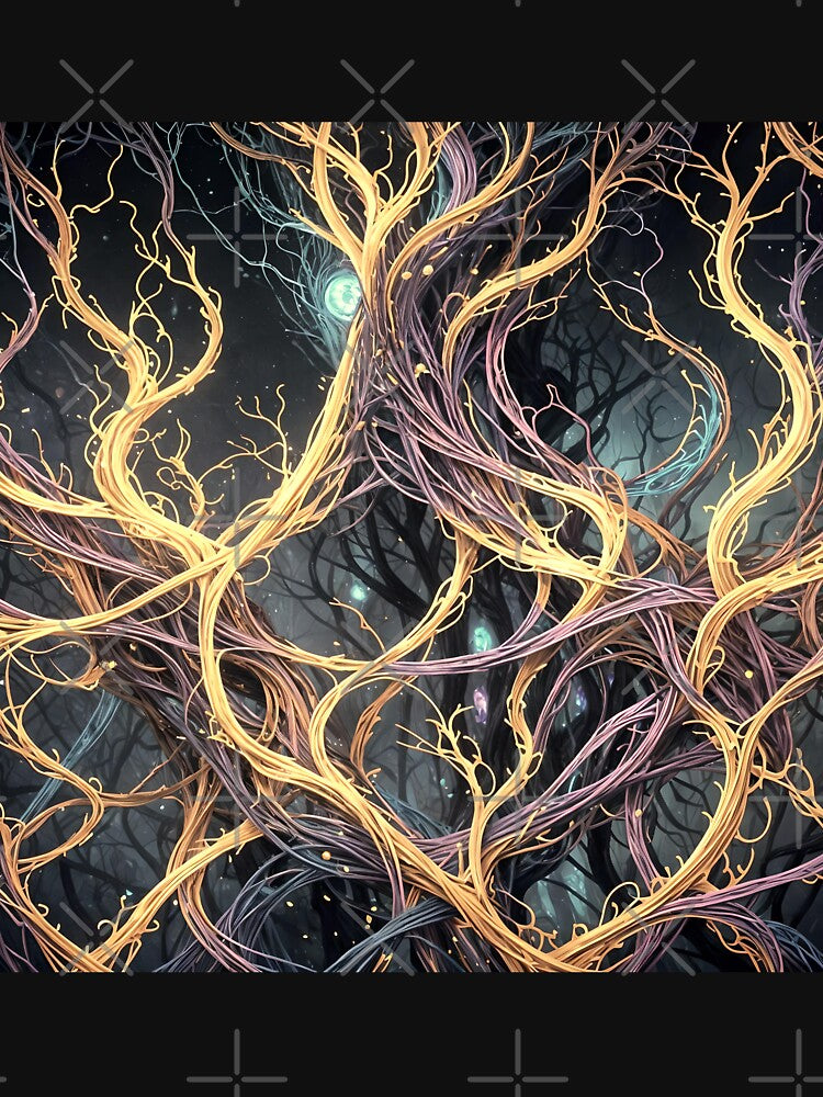Intertwining Lines by HebaRK