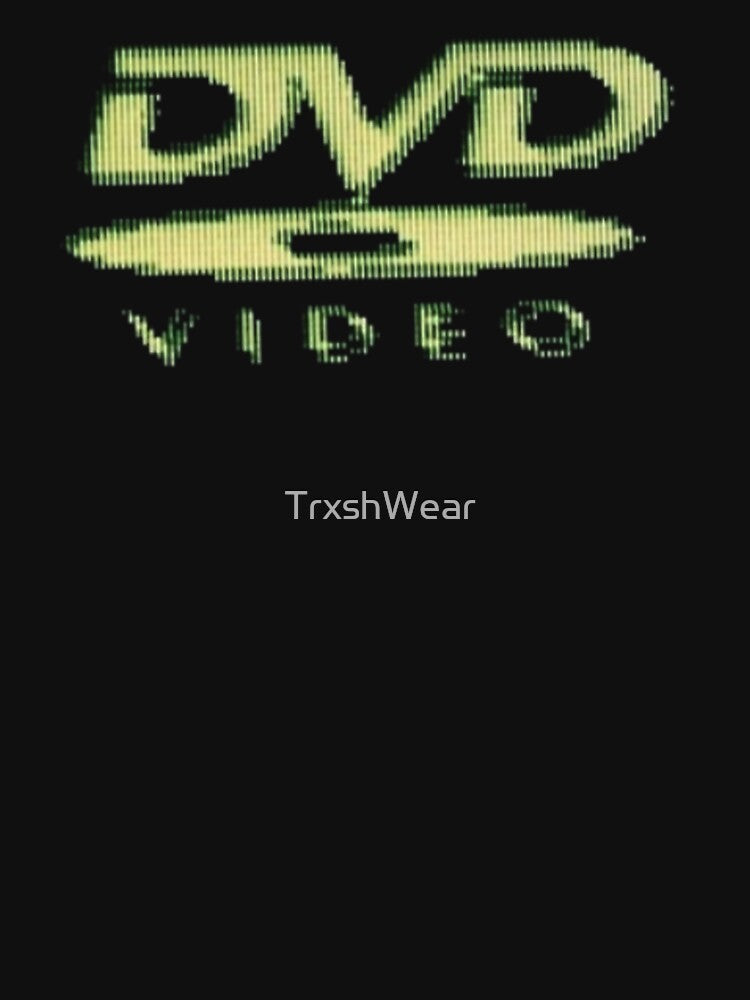 Retro DVD Video Logo Y2K Aesthetic 2000s Nostalgia Tech by TrxshWear
