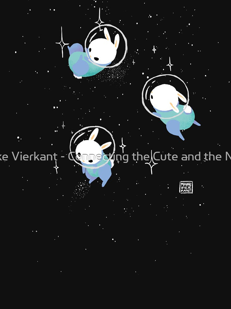 Space Bunnies by Maike Vierkant - Connecting the Cute and the Nerdy
