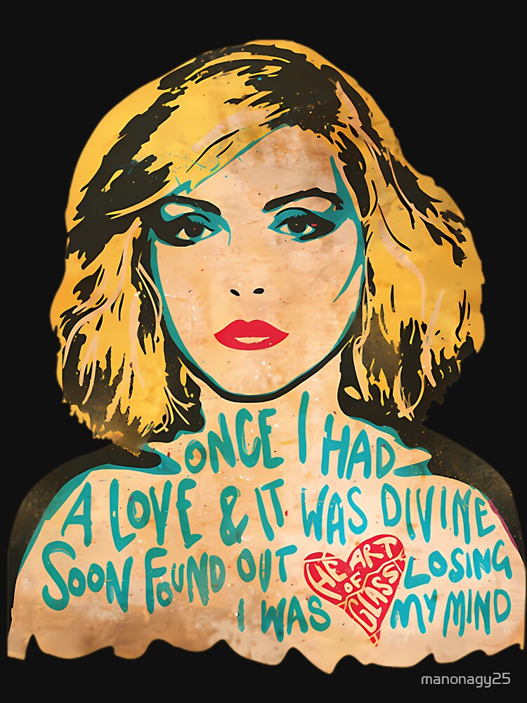 Blondie Legend Metal 80S Band Music Rock Once I Had A Love It Was Divine Soon Found Out I Wad Losing My Mind by manonagy25