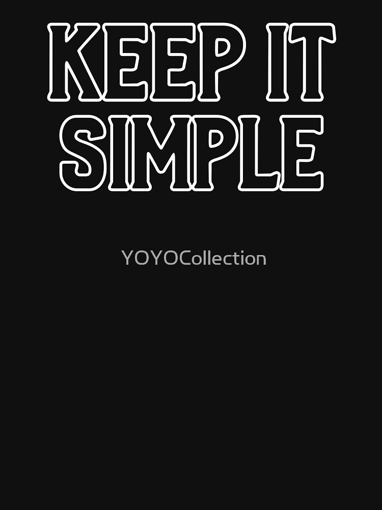 Keep It Simple by YOYOCollection