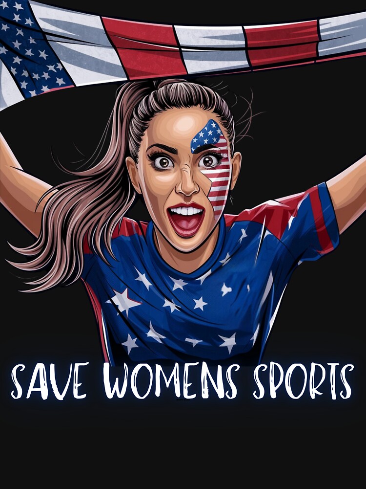 Save Womens Sports - USA Pride Illustration by HeroSports