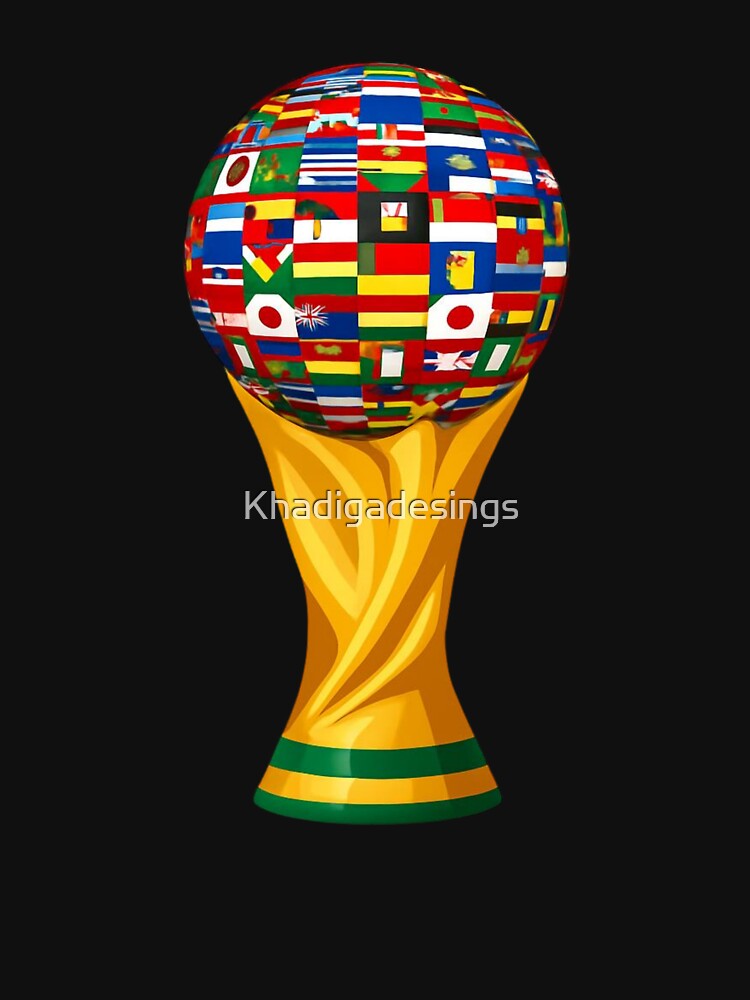 2026 World Cup International Trophy Globe by Khadigadesings