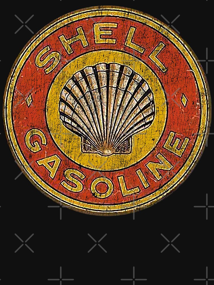 Vintage Oyster Shell Gasoline by unfamouzzz