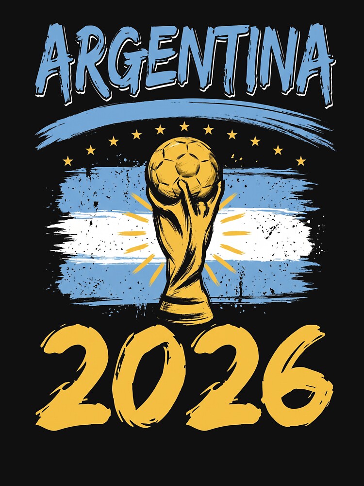 Argentina 2026 World Cup Football Fan by SofenArt