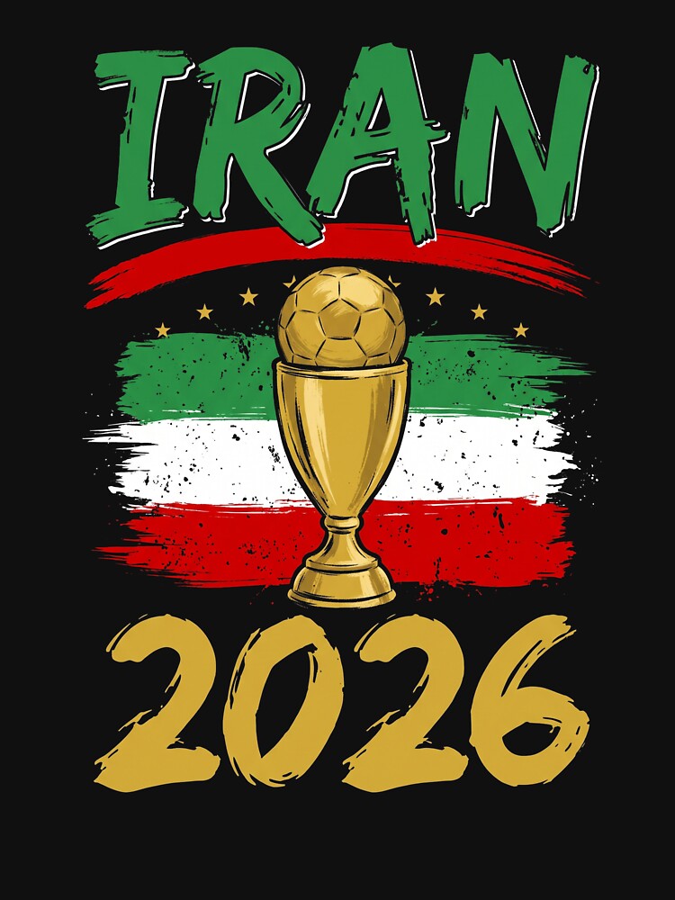 Iran 2026 Football World Cup Team Supporter by SofenArt
