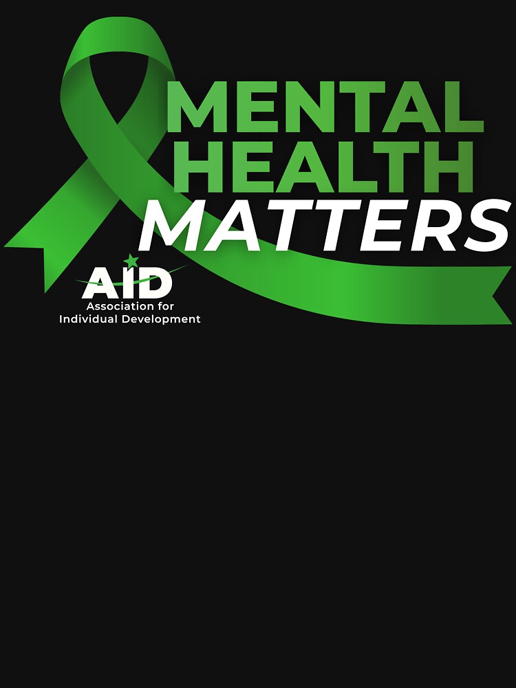 Mental Health Matters - Awareness Ribbon by AIDcares