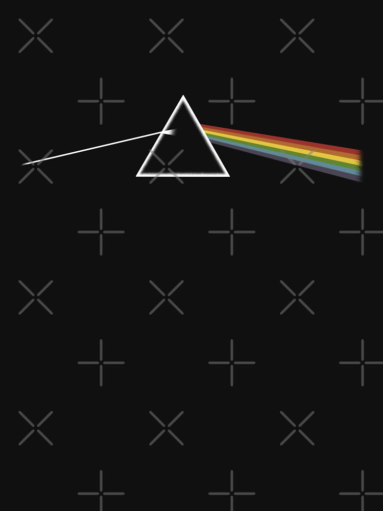 The Dark Side of the Moon - Iconic Black Design by Art-for-World