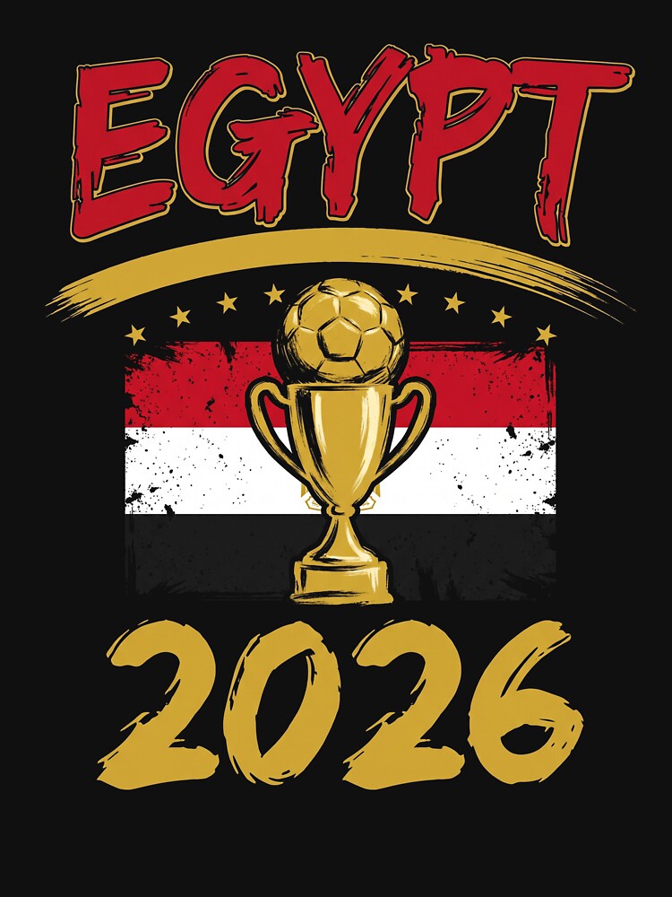 Egypt 2026 Football Supporter World Cup Fan by SofenArt