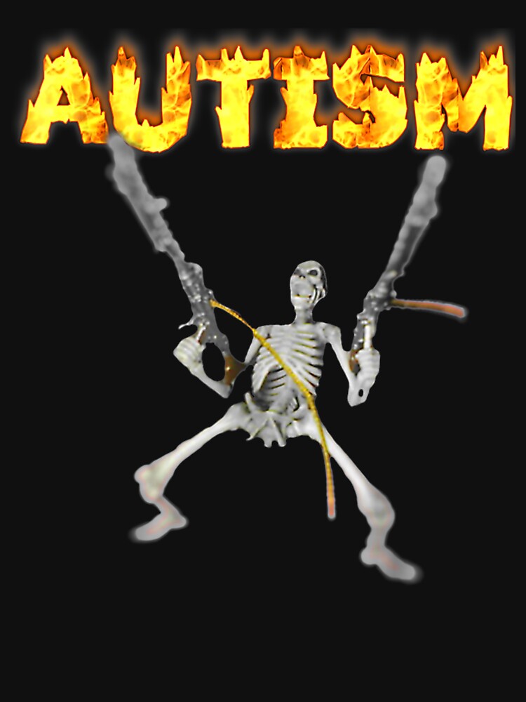 Autism Skeleton - Oddly Specific Dank by KOCUSS