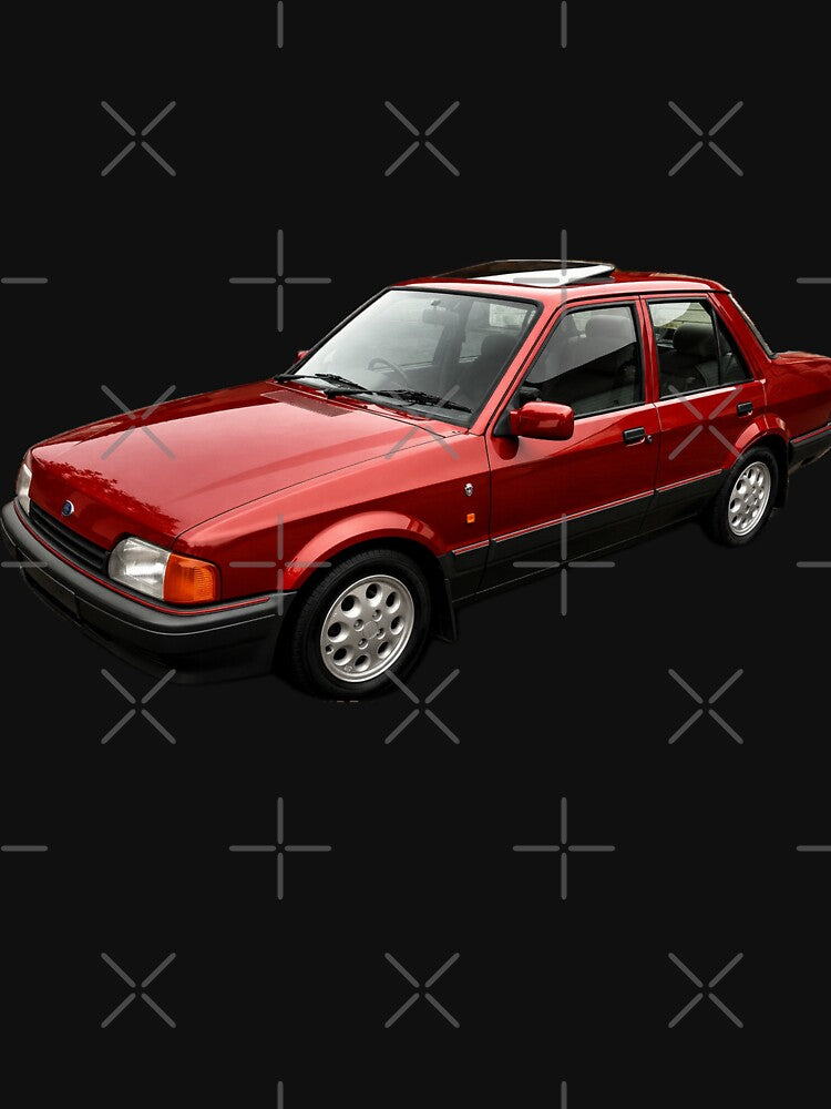 Retro 80s Executive Saloon Car Classic Vintage Motoring Design by Tee-Shirt-Topia