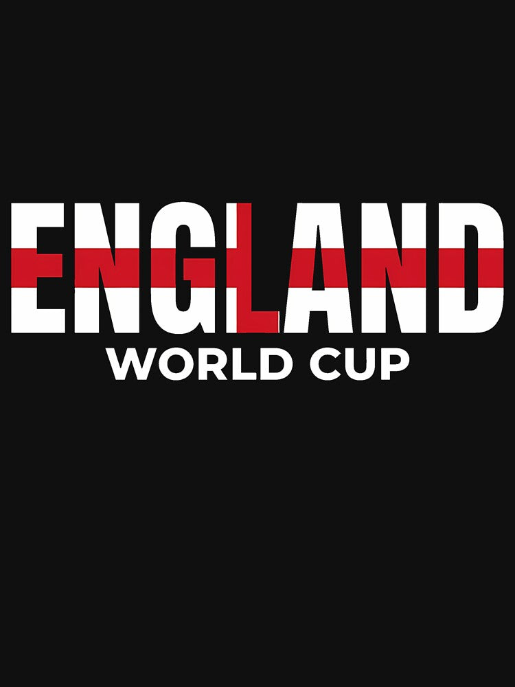 ENGLAND FOOTBALL FANS WORLD CUP 2026 T-SHIRT WITH ST GEORGE'S FLAG Classic T-Shirt by KTY-NUSS