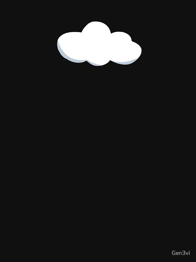 Single White Fluffy Cloud by Gen3vi