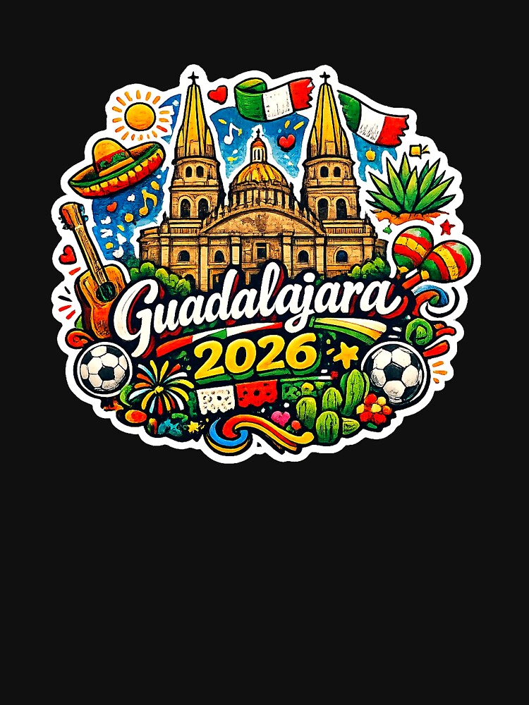 Guadalajara 2026 Cathedral Soccer by Modefissi