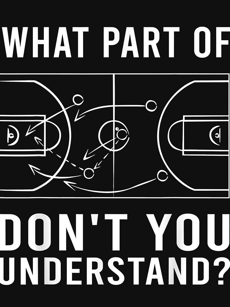Funny Basketball Coach For Men Women Tactic Diagram BoardShirt by Marmion434423