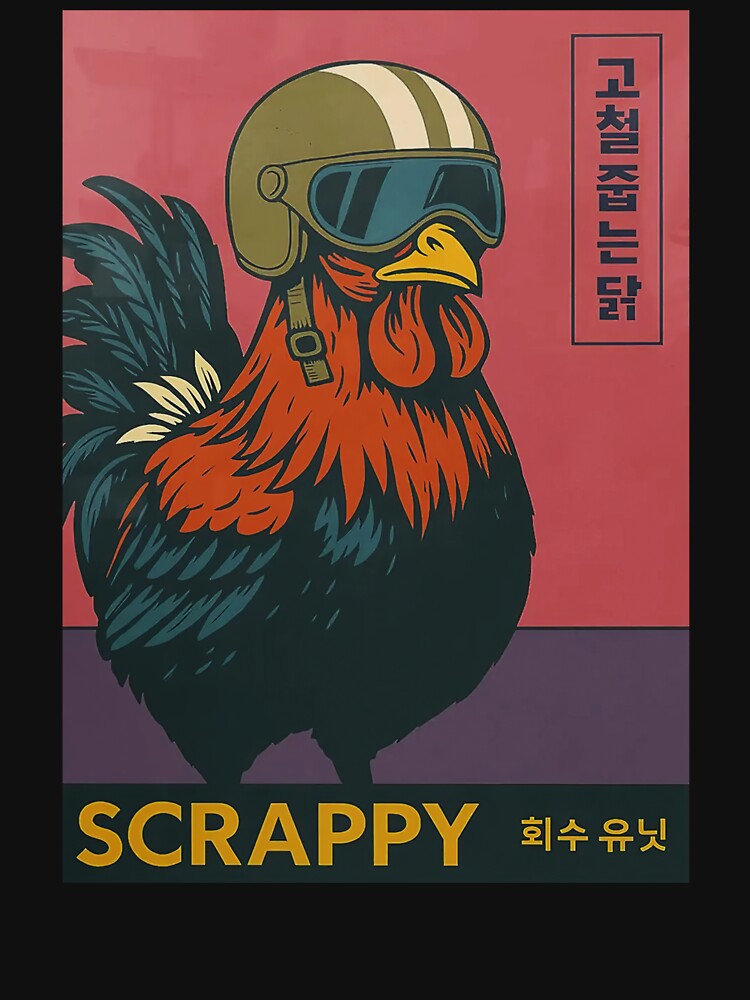 ARC Raiders Scrappy the Rooster Game Fan Art by HeatherGenz