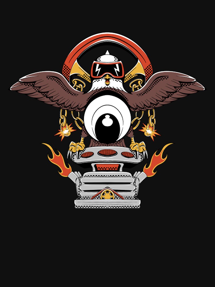 Old School Eagle Hot Rod by CptnCodyCreates