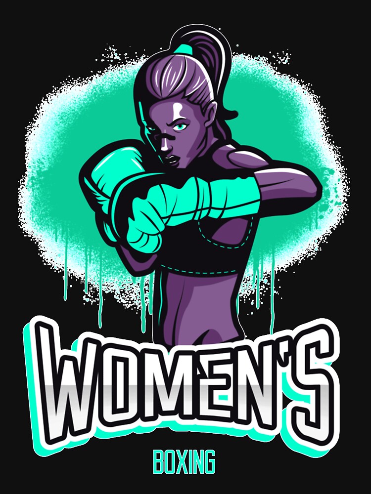Women Boxing - Women in Sports by Lindaeaver