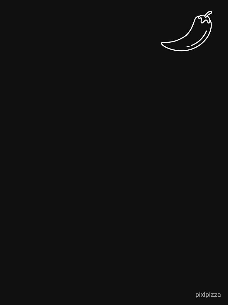 Minimalist Chili Pepper by pixlpizza