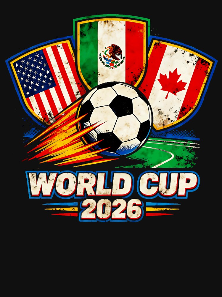 World Cup USA Mexico Canada Soccer Football Fan by LeoSnarf