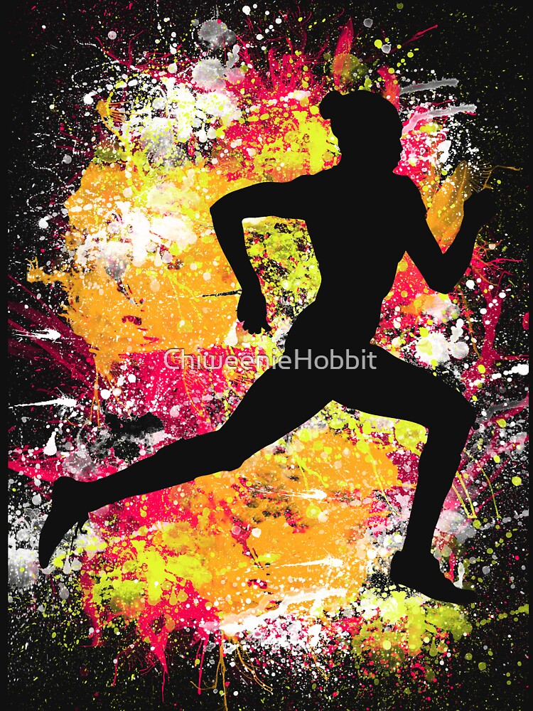 Paint Splatter Runner by ChiweenieHobbit