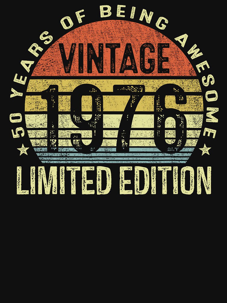 Vintage 1976 Limited Edition by GeraldHawaii