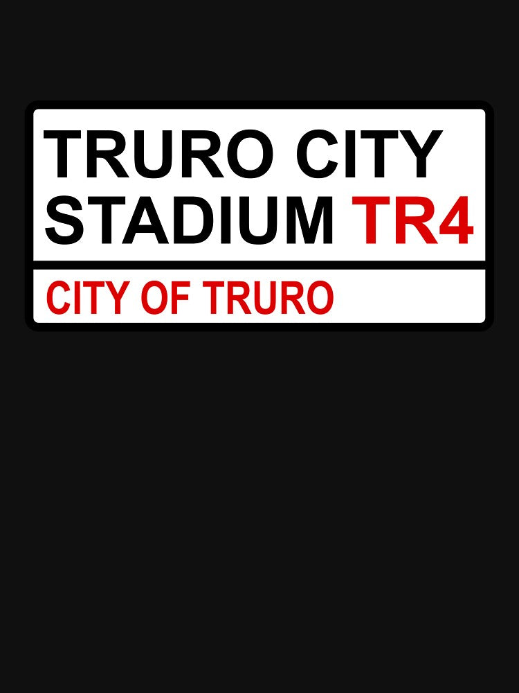 Truro City Stadium Iconic Street Sign by DelfDesign