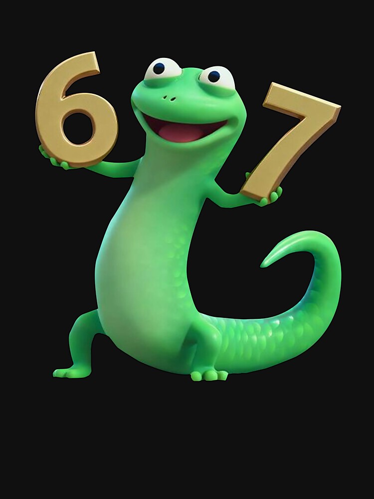 Tom The Lizard Hoppers, Retro Hoppers Lizard I Was 6 Now I'm 7 by Nananadomixi