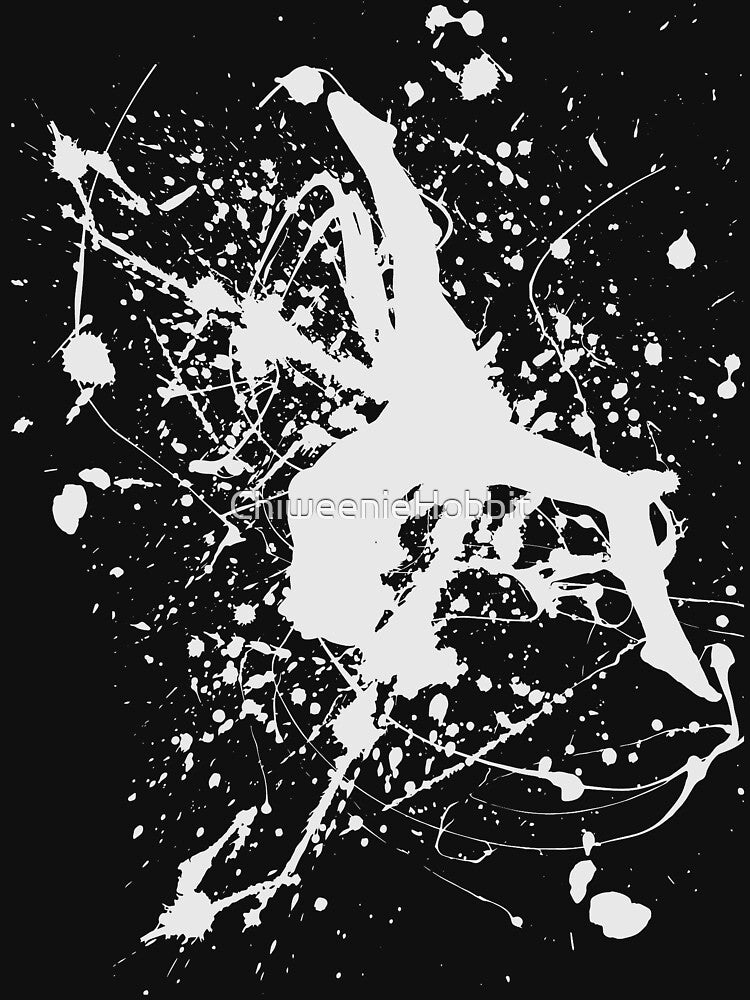 Paint Splatter Gymnast by ChiweenieHobbit