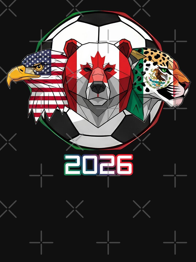 North American Soccer Animals 2026 by ArtsMichalShop