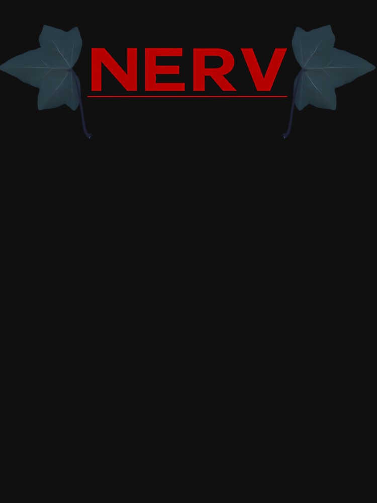 Nerv Logo Simple With Leaf by JeraCremin