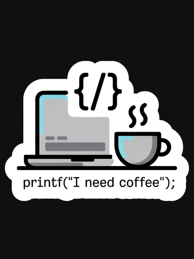 I Need Coffee — Coder Life by miriamo25
