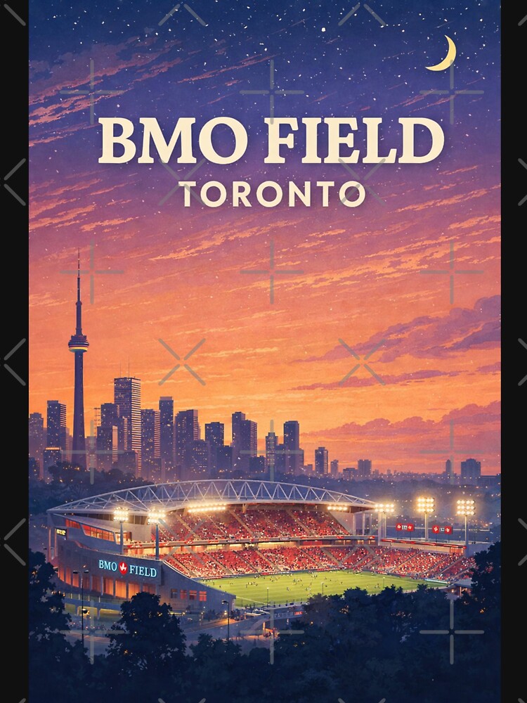 BMO Field Toronto Ontario Canadian Soccer Waterfront Skyline Stadium by Aryabek
