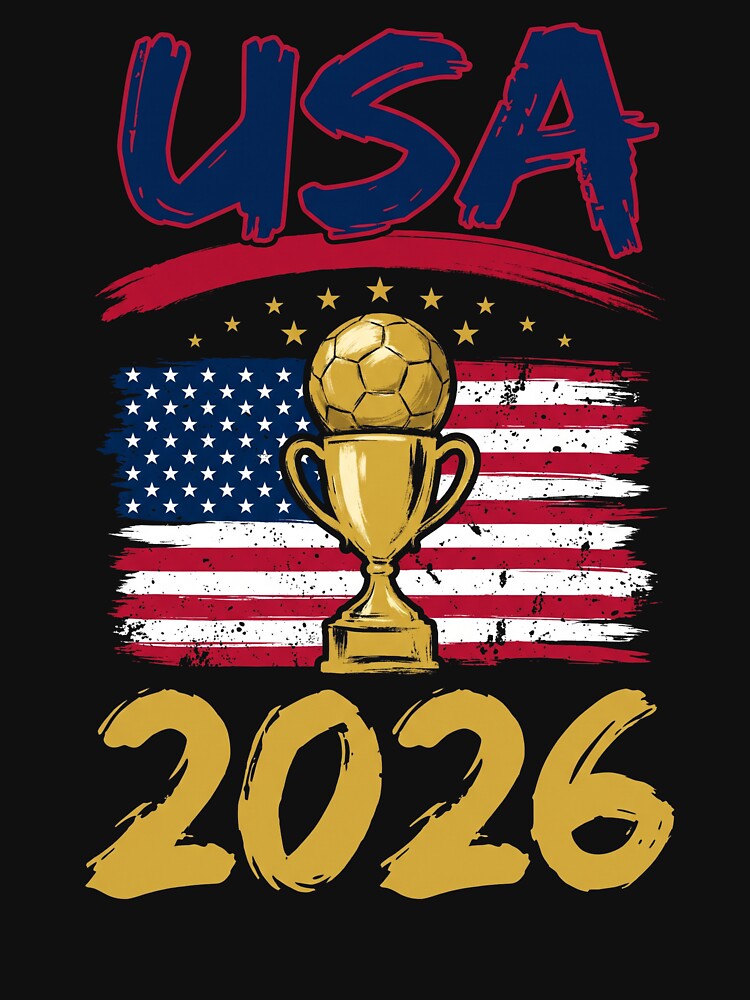 USA 2026 Soccer World Cup Host Nation Supporter by SofenArt