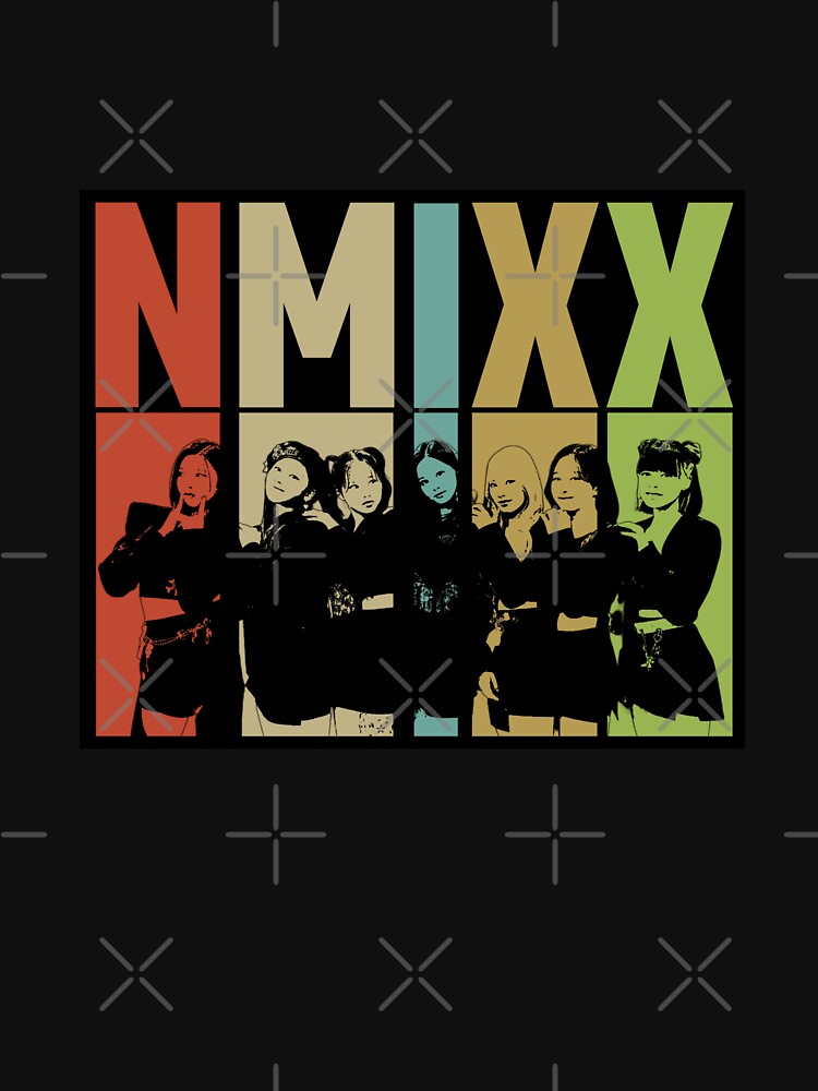 NMIXX Colorful Retro silhouette by AliffStudio