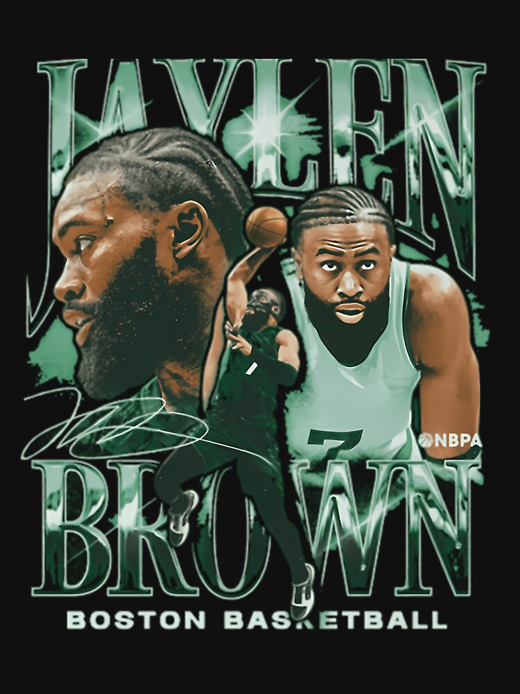 Jaylen Brown Boston Basketball by TROUBLESHOOTS