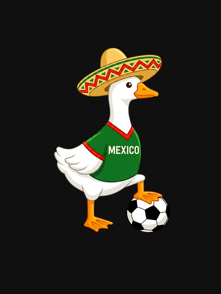 World Cup Mexico Soccer Goose Duck by chibichibii
