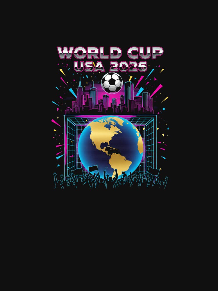 World Cup USA 2026 - Retro Soccer City Celebration by Deviantfant