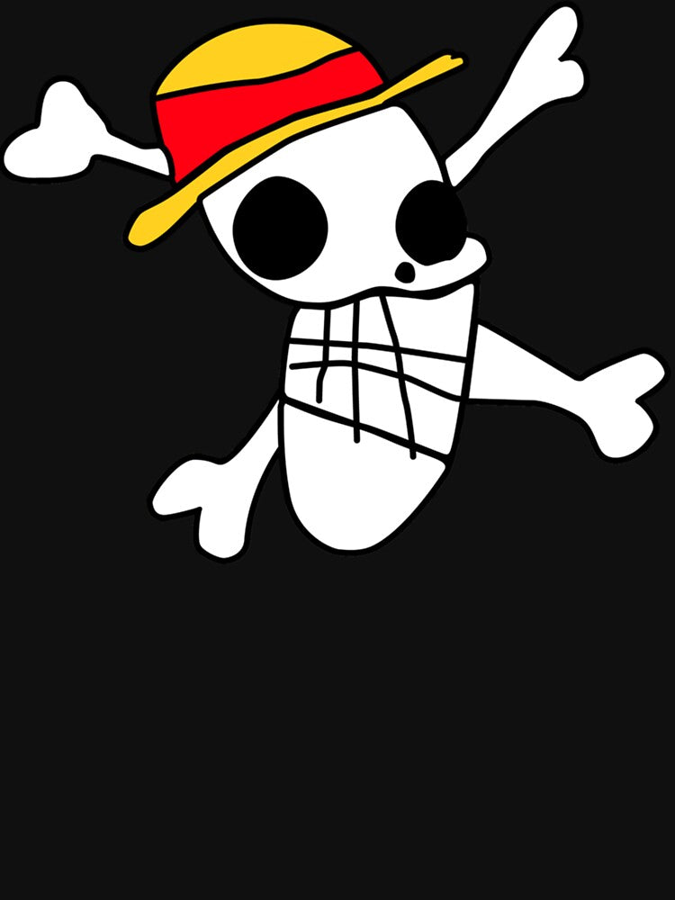 Luffy&x27;s Jolly Roger Drawing Classic T-Shirt by izattagno