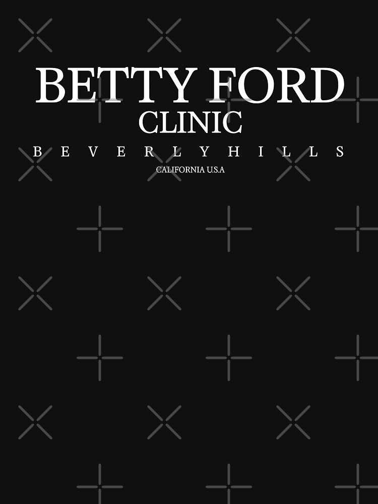 Betty Fórd Clinic 34 Cool Graphic s Vintage by waskokats
