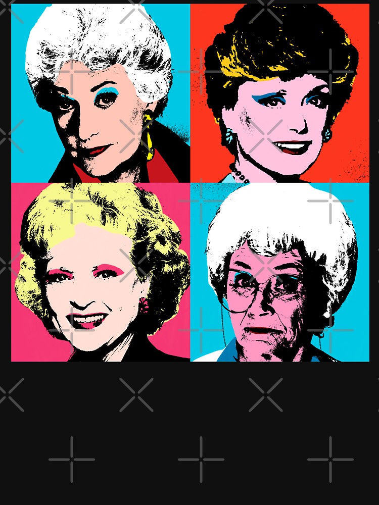 Golden Warhol Girls by Retro-Freak