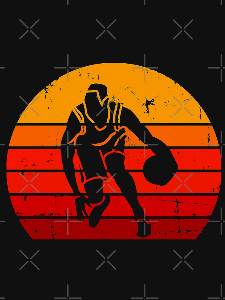 Retro Vintage Basketball by SeanRichar