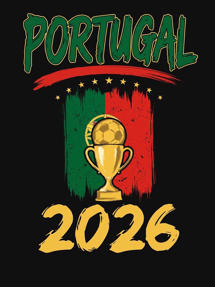 Portugal 2026 Football Soccer World Cup Supporter by SofenArt