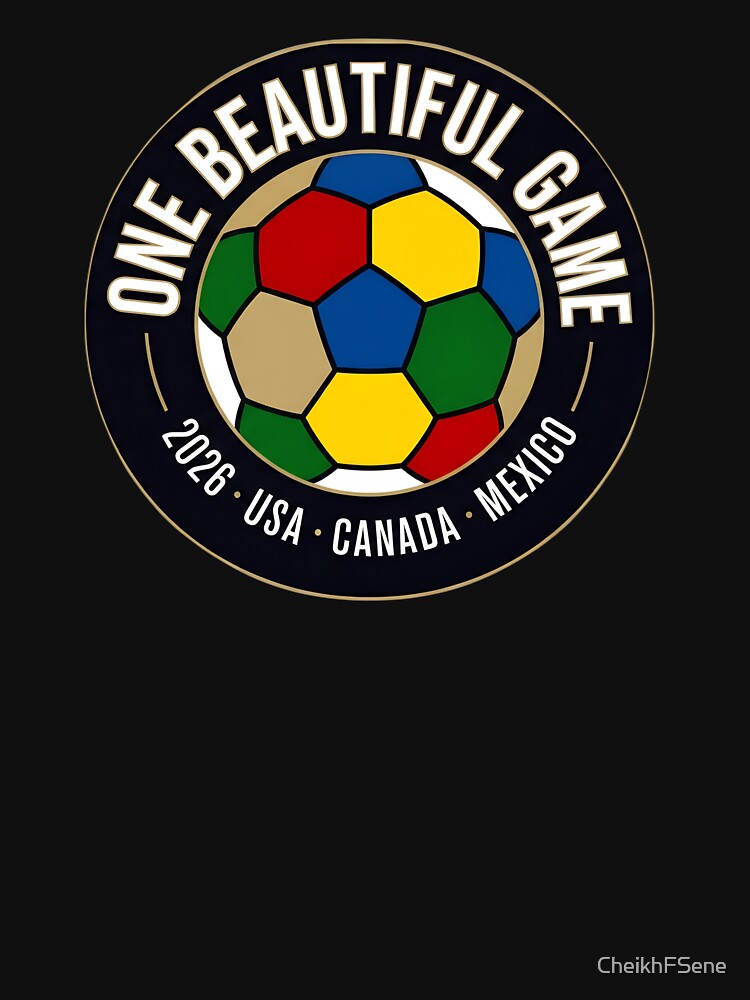 One Beautiful Game 2026 USA Canada Mexico – Football Soccer Fan Tournament Gift by Velustro Shop