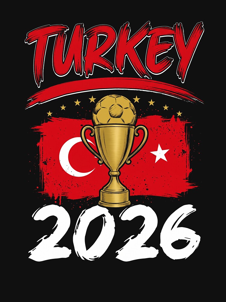 Turkey 2026 Football World Cup Supporters Champion by SofenArt