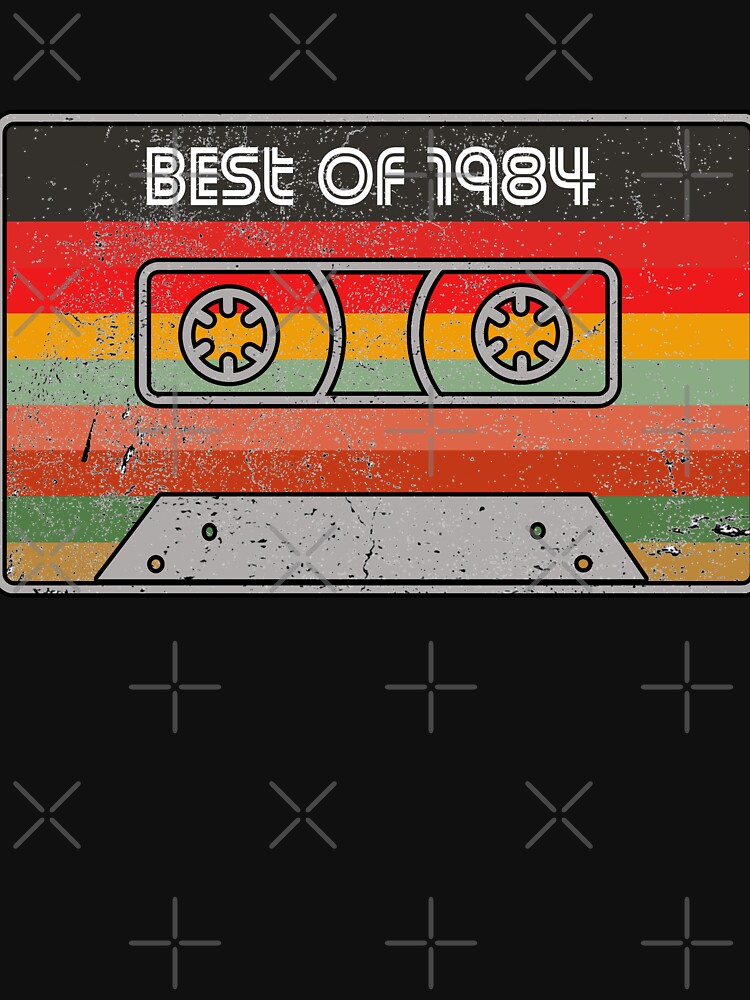 Best Of 1984 36th Birthday Gifts Cassette Tape Vintage by Akmloza
