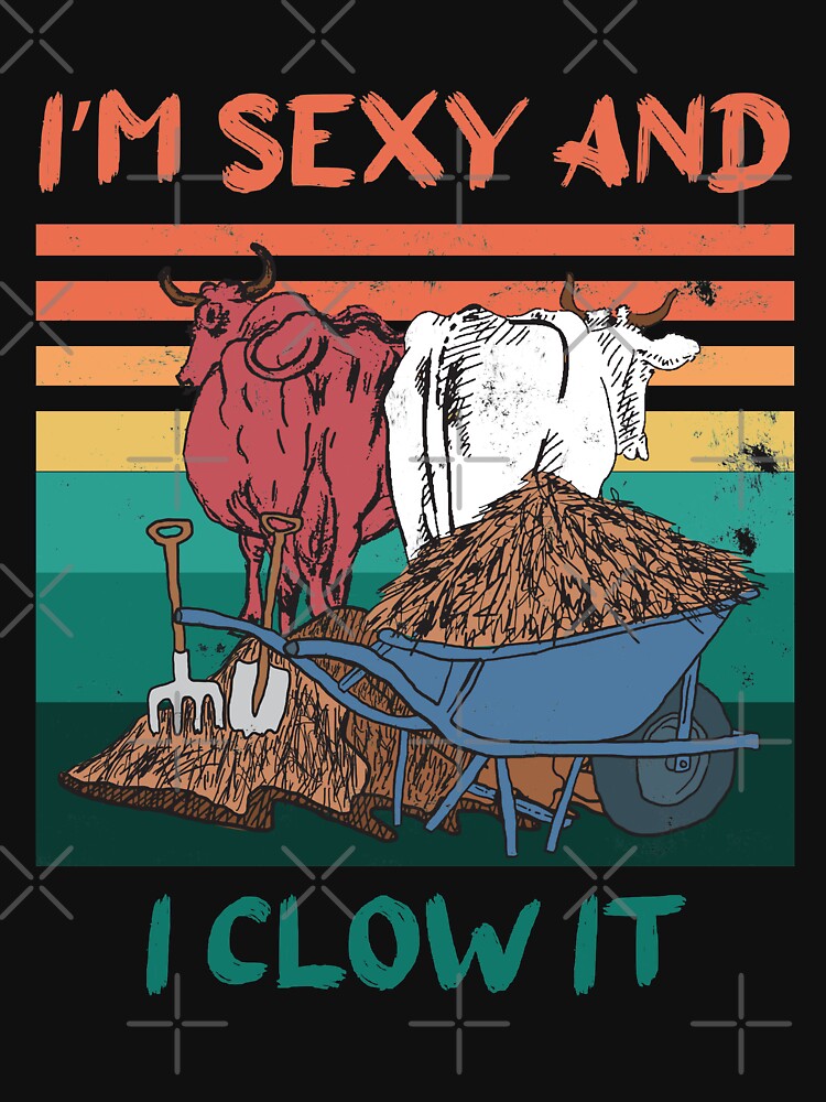 Vintage Cattle Dung Clow Cow Manure Ranch Owner Sexy Farmer by TheAplus