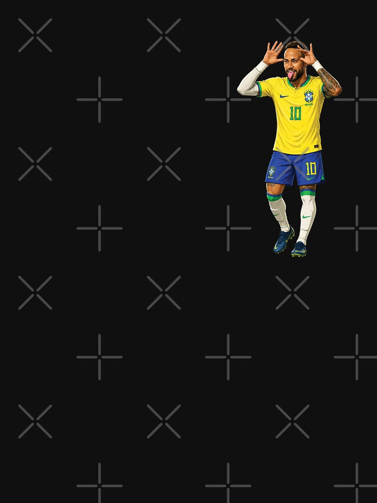 Neymar Brazil Football Celebration by myJPEG